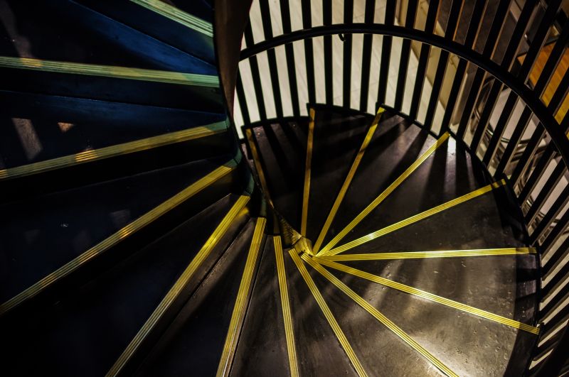 Indoor Staircase Painting in Waco, TX